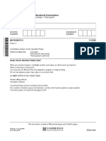 Cambridge Secondary Checkpoint - Mathematics (1112) April 2018 Paper 2 Questionwfwe