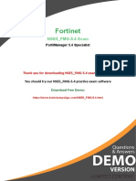 Valid Fortinet NSE5 FMG-5.4 Exam Dumps