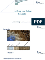 Specifying Low Carbon Concrete