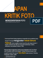 Tahapan Kritik Foto (Deskripsi)