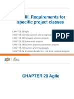Part III. Requirements For Specific Project Classes