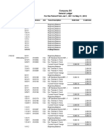 GL for a Month of Company Ex_2011-2012