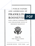 FDR Papers 1933 1