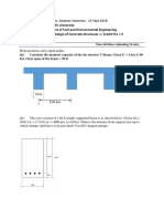 CEE 335 Midterm Exam Questions