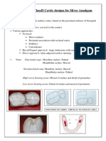 Class 2 Cavity Designs For Amalgam