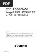 Canon imageRUNNER DX 6800 Parts Catalog | PDF | Tools | Machines