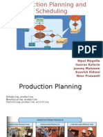 Production Planning and Scheduling