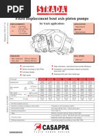 Fixed Displacement Bent Axis Piston Pumps: For Truck Applications