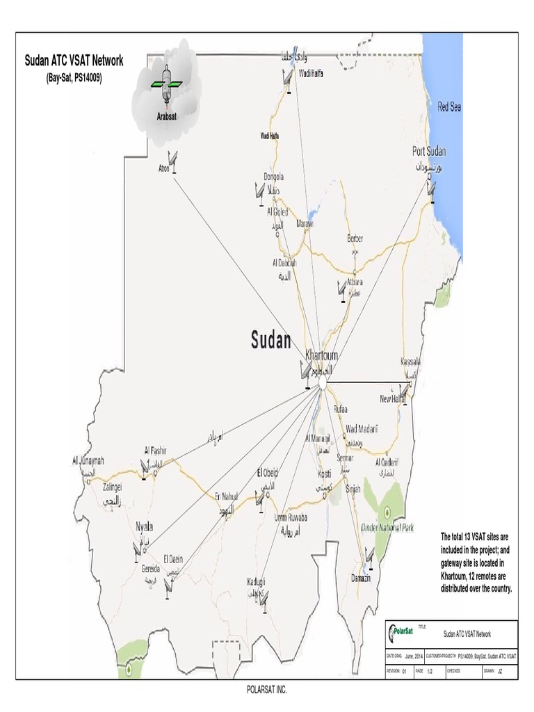 Sudan ATC VSAT Network Overview | PDF | Telecommunications Engineering ...