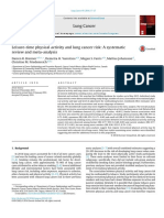 Lung Cancer: Darren R. Brenner, Demetra H. Yannitsos, Megan S. Farris, Mattias Johansson, Christine M. Friedenreich