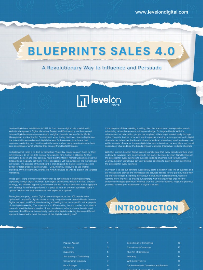 Blueprint Sales 4.0 Teaser PDF