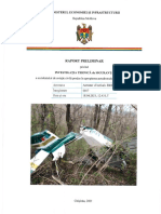 Raportul preliminar al Investigației tehnice de siguranță a accidentului de aviație civilă produs în apropierea aerodromului Vadul lui Vodă
