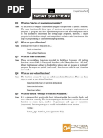 (Ch#13) Functions Computer Science Part-II