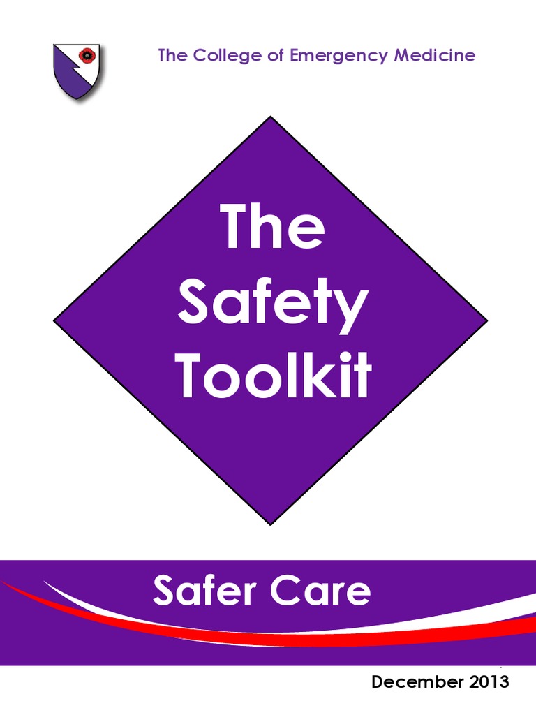 The Safety Toolkit: Safer Care | PDF | Patient Safety | Risk Assessment