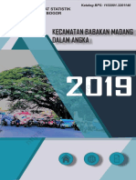 Kecamatan Babakan Madang Dalam Angka 2019