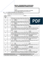 Geothechnical Engineering Practice Problems 