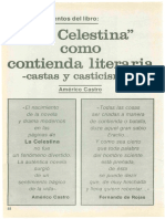 Castro, Americo. Celestina Como Contienda Literaria