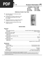 Product Information: Toshiba X-Ray Tube DF-151 DF-151R DF-151S DF-151SB DF-151SR DF-151SBR