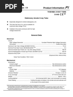 Product Information: Toshiba X-Ray Tube D-045