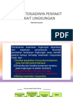 Konsep Terjadinya Penyakit Terkait Lingkungan