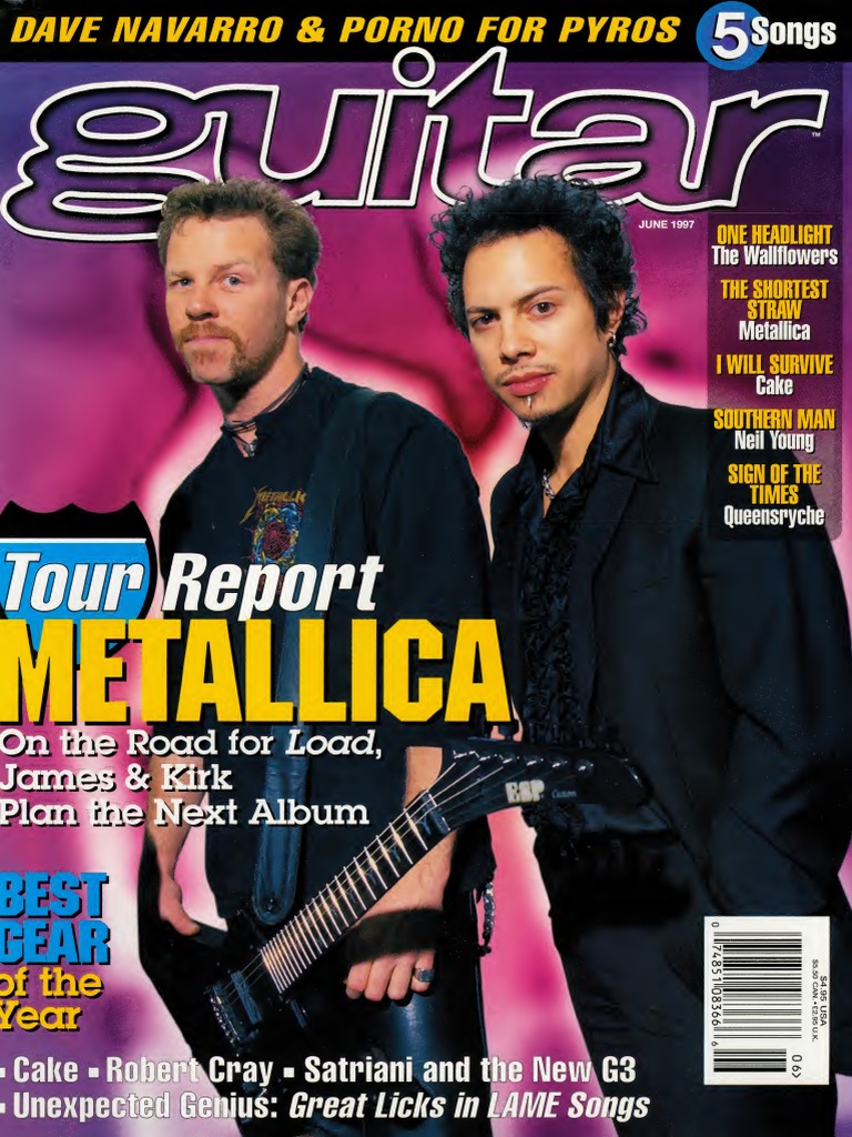Guitar Magazine June 1997 Text PDF Rock Music Entertainment (General) photo