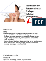 Pembersih kulit dan perannya dalam berbagai kelainan dermatologis