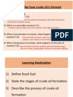 Lesson 1 - Formation of Crude Oil