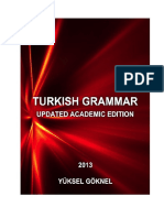 Turkish Grammar Updated Academic Edition Yüksel Göknel (Updated) May2013