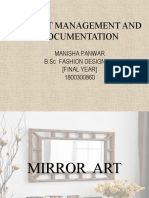 Export Management and Documentation: Manisha Panwar B.SC Fashion Designing (Final Year) 1800300860