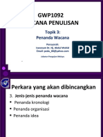 3 Penanda Wacana