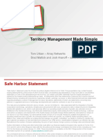 Territory Management Made Simple
