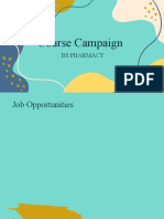 Course Campaign: Bs Pharmacy