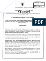 Decreto 1467 Del 13 de Agosto de 2019