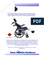 Future Mobility Orion 2 Tilt Wheelchair Motion Specialties