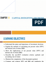 CH 08 Capital Budgeting Decisions