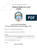 Universidad Peruana Los Andes: Facultad de Ingenieria Escuela Profesional de Ingenieria Civil