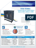 FT Trifásico 480V 110KVA