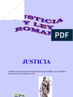 Justicia y Ley Romana - Hechos