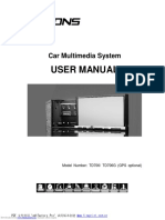 Xtrons User Manual - Td706