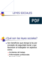 Leyes Sociales