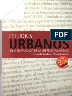 Estudios Urbanos en La Encrucijada