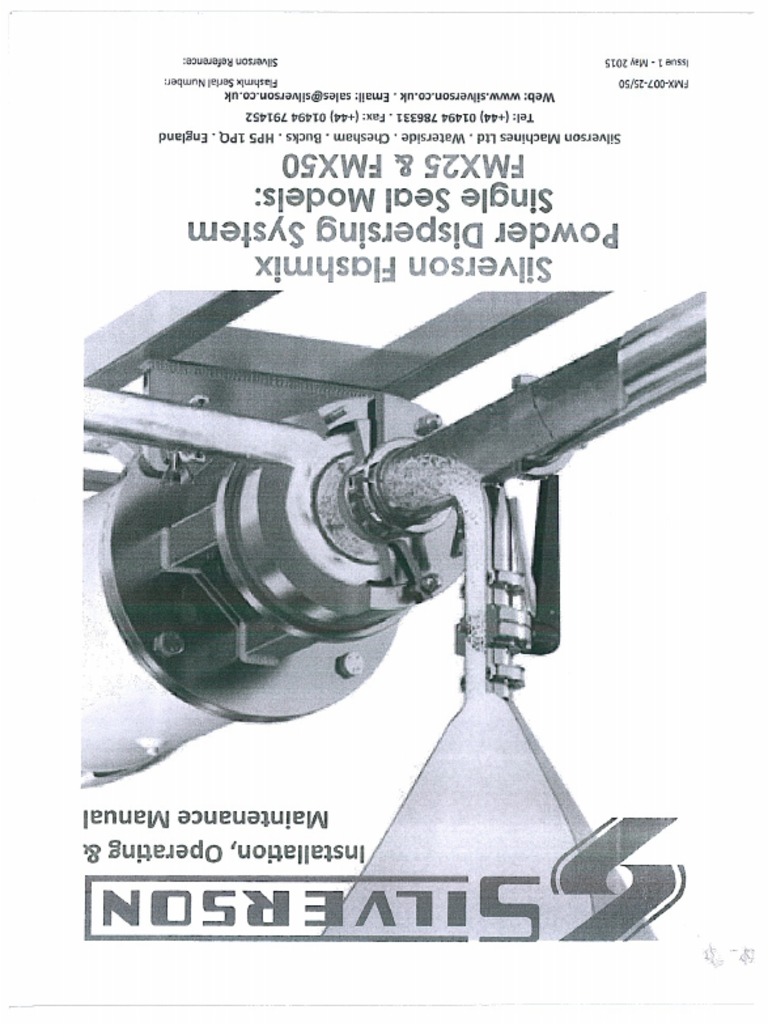 Manual Silverson PDF