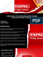 Hybrid Model of Change Management Strategy: A Case Study of Tapal Tea Pakistan