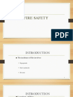 5.0 Fire Safety