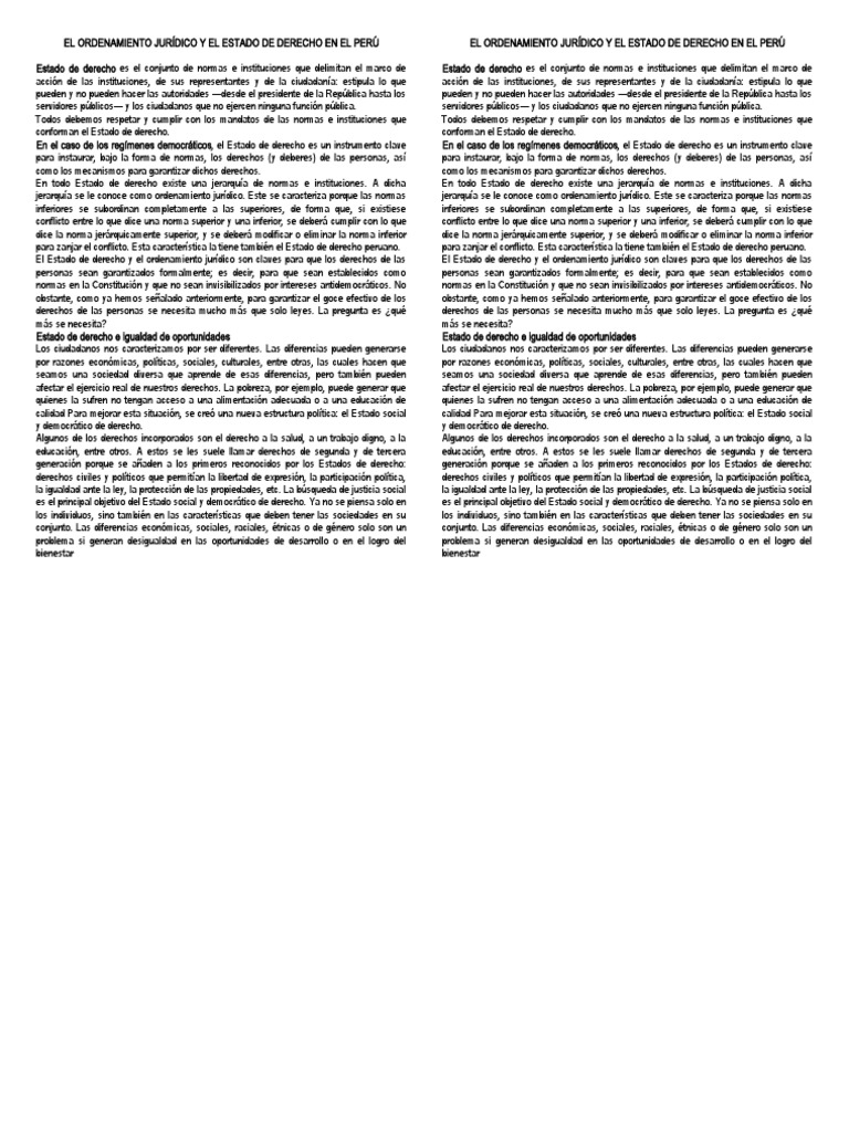 Cómo Se Da El Ordenamiento Jurídico En El Perú – BYAMJ
