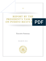 Resumen Del Informe Presidencial Sobre Status Puerto Rico