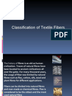 Classification of Textile Fibers