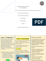 Tríptico Sobre Los Cuidados Que Se Le Deben de Proporcional Al Cuidador de Alzheimer - CamilaPrado