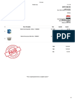 Invoice: # Item & Description Rate Quantity Amount