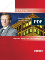 Maxsys: High-End Integrated Security From DSC